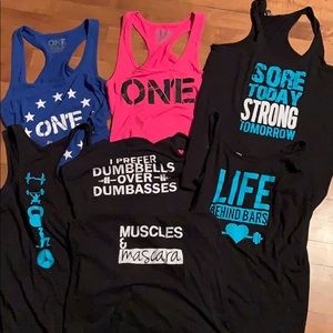 7 workout tanks